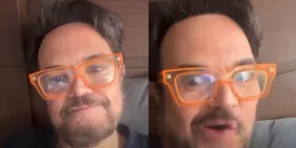 Aleks Syntek dice estar “loco” y se lleva de corbata a Jesús, Dalí y Picasso