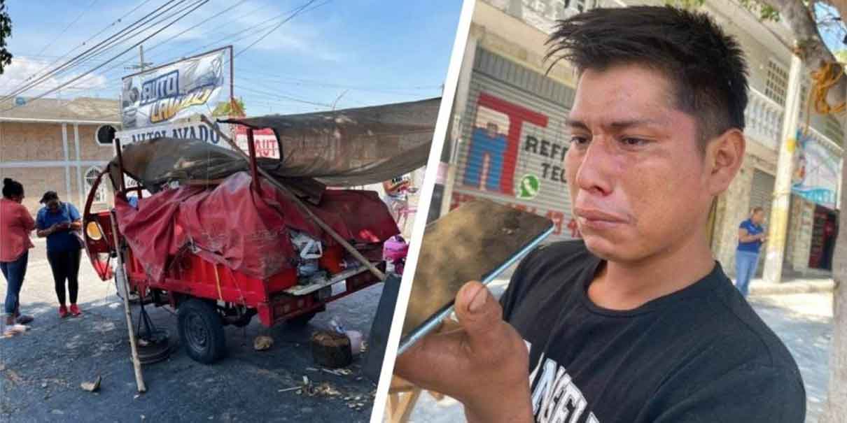 Componen corrido para Misael, joven vendedor de frutas agredido en Tehuacán