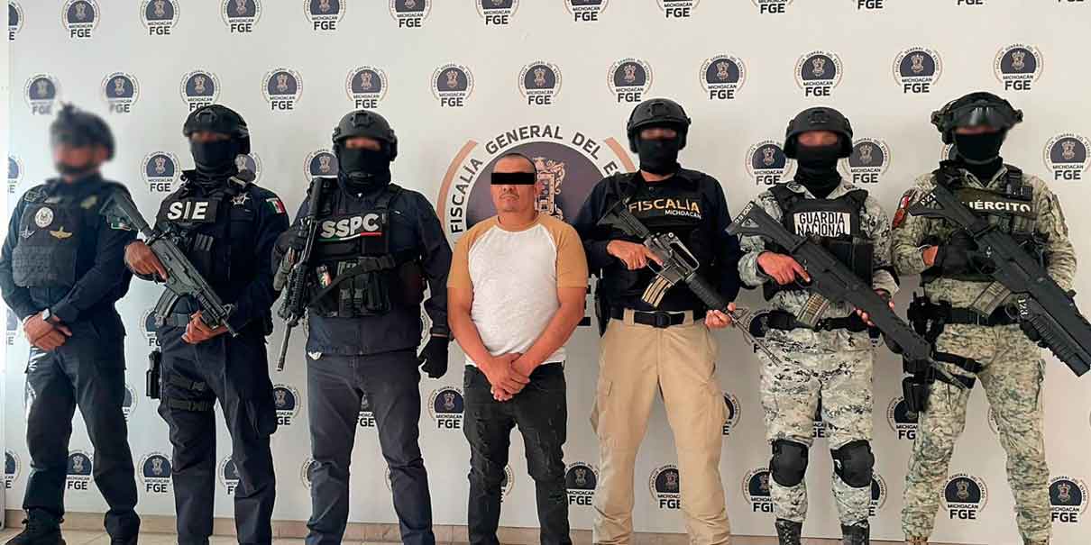 Detienen a “El Silencio”, generador de violencia en Guanajuato y Michoacán. También secuestró a policías 