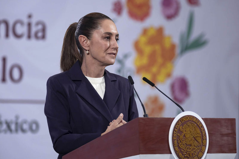La presidenta Claudia Sheinbaum defiende la soberanía de México y rechaza cualquier intervención extranjera en materia de seguridad.