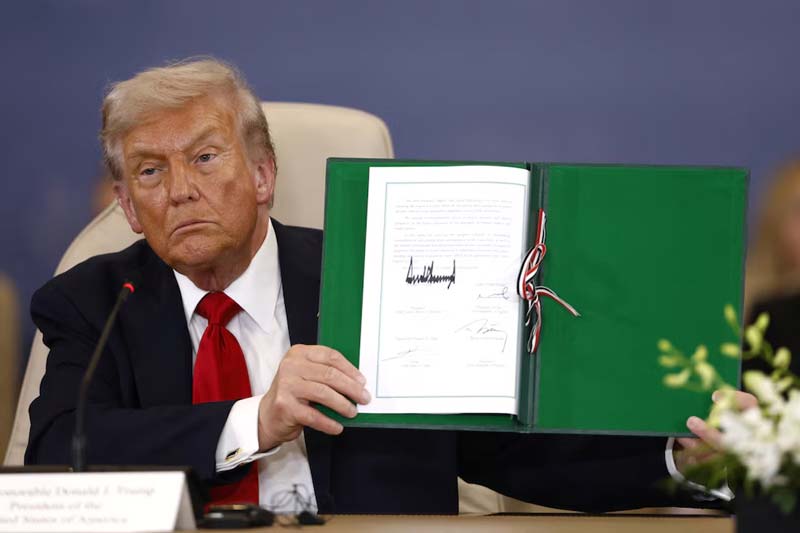 “Tenemos paz”: Trump anuncia el fin del conflicto en Gaza con apoyo de Egipto y Qatar