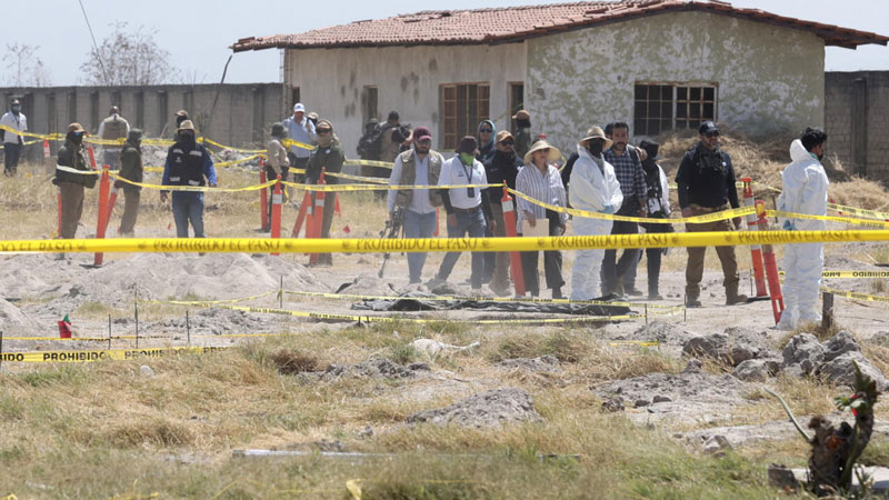 El 10 de abril de 2026, la Fiscalía realizó un recorrido por el Rancho Izaguirre con colectivos de búsqueda y reportó un avance superior al 75% en las investigaciones.
