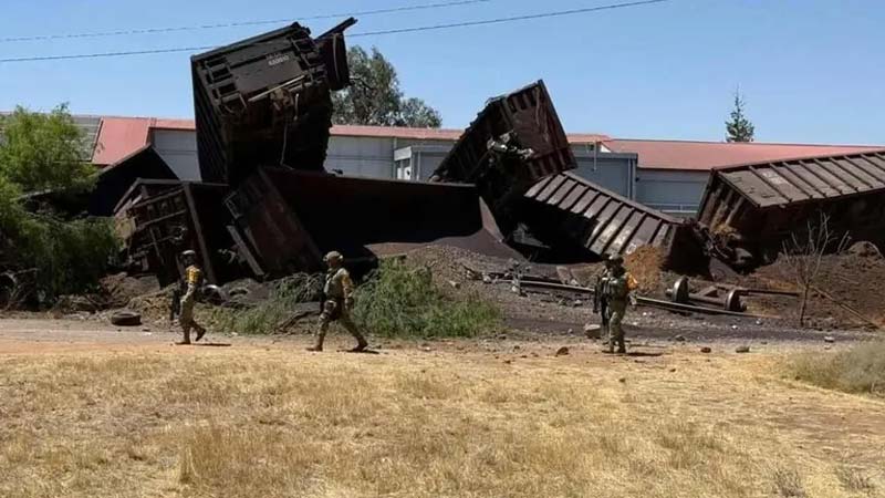 VIDEO revela el momento exacto del descarrilamiento en Aguascalientes