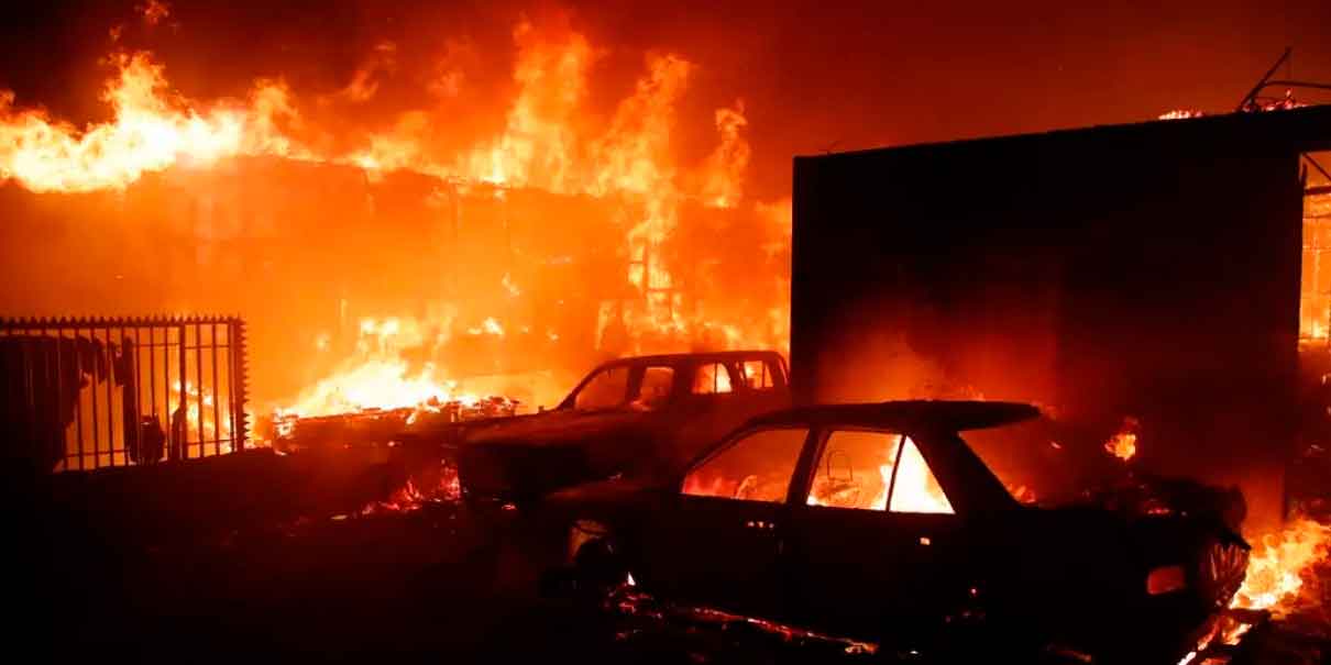 Incendios en Chile, La angustia y desesperación de perder la casa en 15 minutos