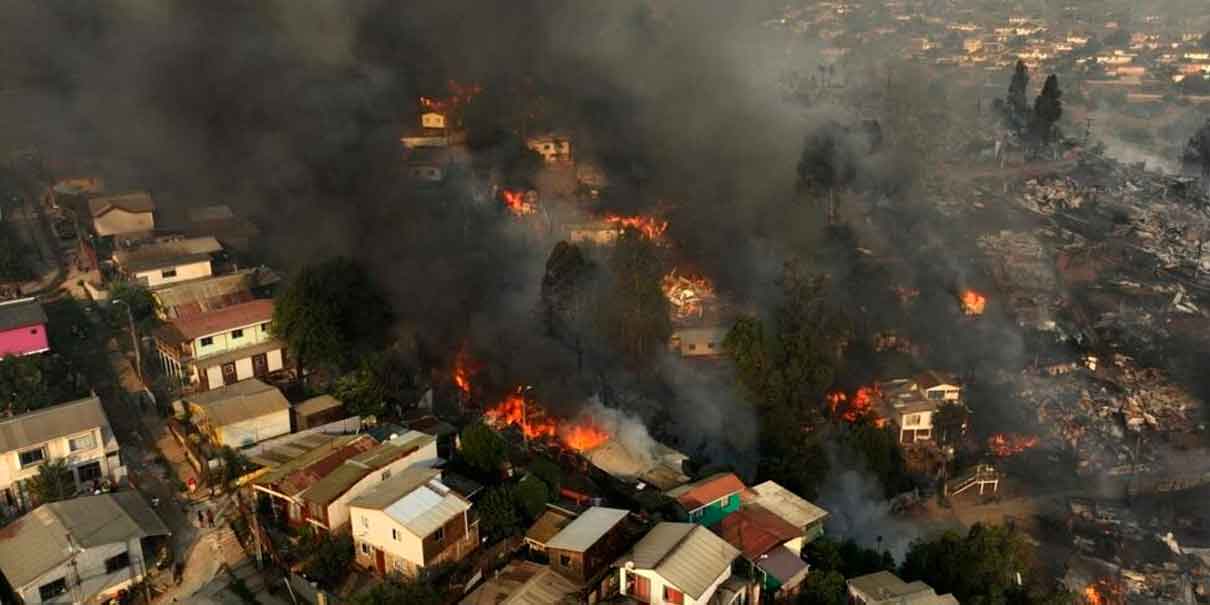 Incendios en Chile, La angustia y desesperación de perder la casa en 15 minutos