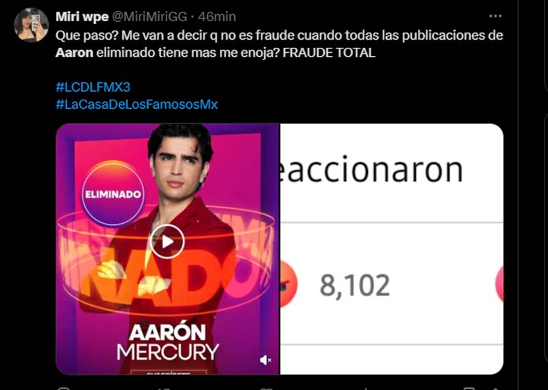 Aarón Mercury se despide de La Casa de los Famosos México; así queda la gran final
