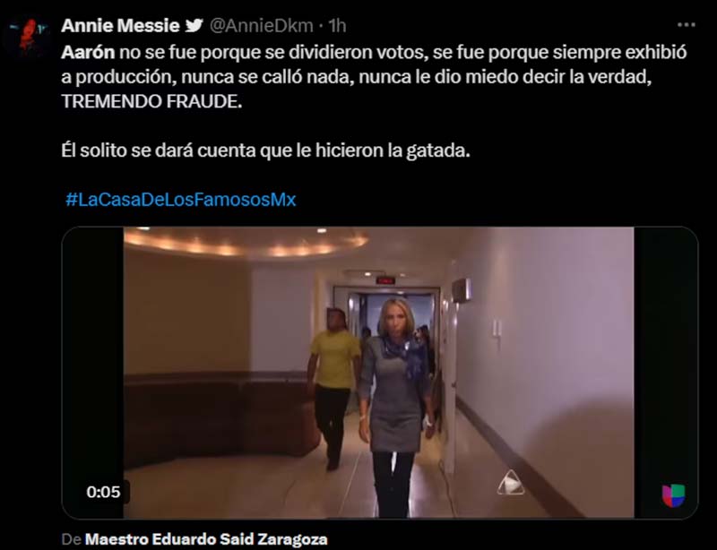 Aarón Mercury se despide de La Casa de los Famosos México; así queda la gran final