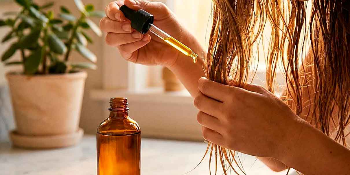 Aceite para el cabello 