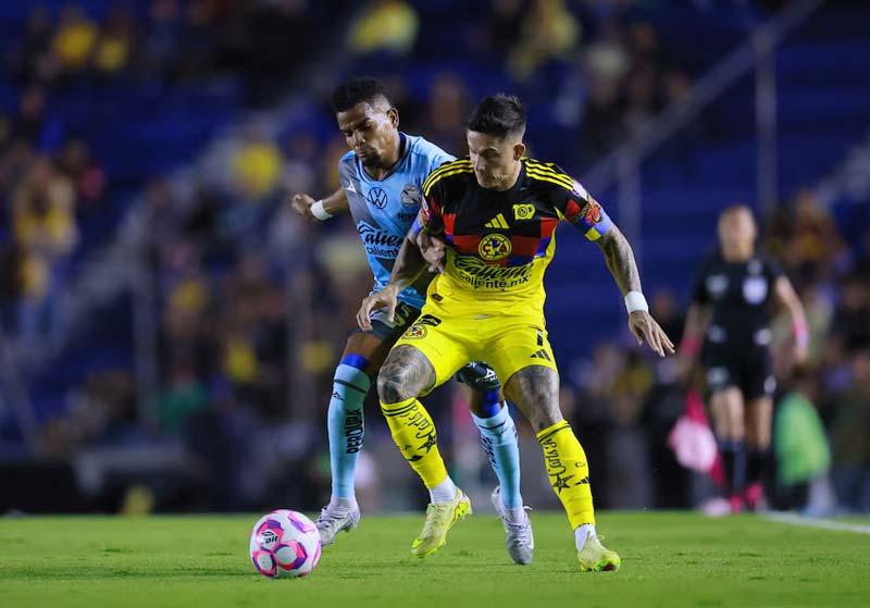 América vence a Puebla con gol agónico y escala al segundo lugar de la tabla