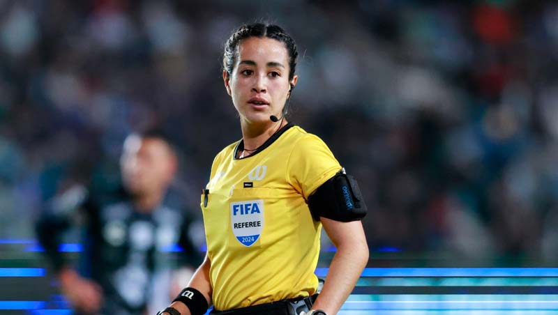 Katia Itzel García, sexta mejor árbitra del mundo y única representante de Concacaf