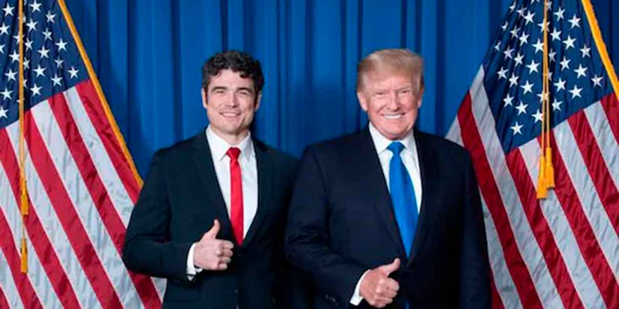 Joe Kent y Donald Trump
