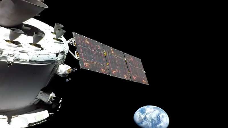 La Tierra vista desde Orión: así luce el planeta desde el espacio