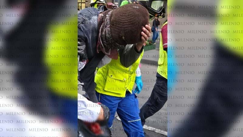 El joven Daniel 'N' sufrió una posible fractura múltiple en la mano tras la explosión del petardo.