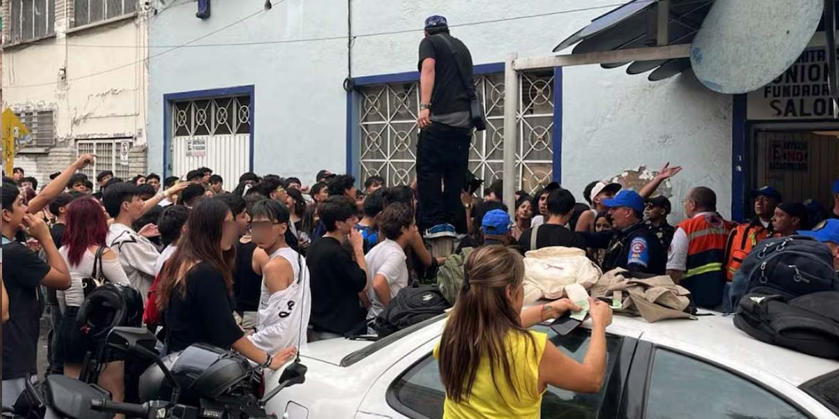 Fiesta clandestina en CDMX deja cinco menores intoxicados y un detenido