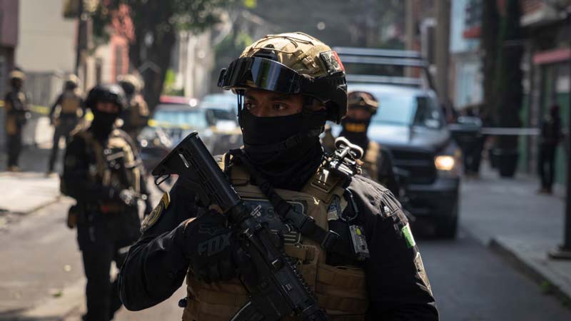 Balacera en la alcaldía Cuauhtémoc tras operativo contra extorsión deja un herido y cuatro detenidos