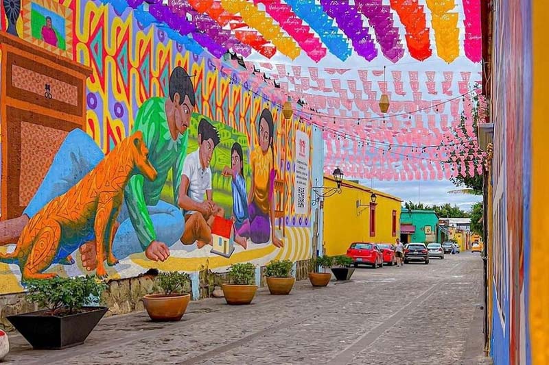 Jalatlaco: entre murales y tradición, el barrio más encantador de Oaxaca