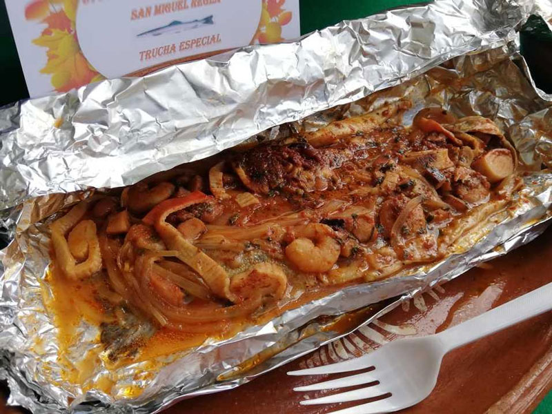 La trucha preparada al momento es uno de los atractivos gastronómicos del Bosque de las Truchas, en Hidalgo, con recetas que combinan ingredientes y sabores de la región.