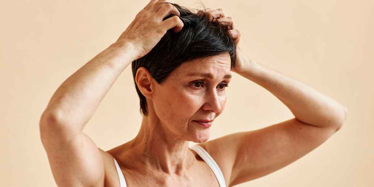 El cabello también cambia