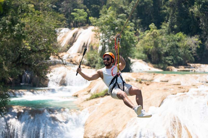 Cascadas de Agua Azul, Chiapas: el paraíso turquesa que parece irreal en medio de la selva mexicana
