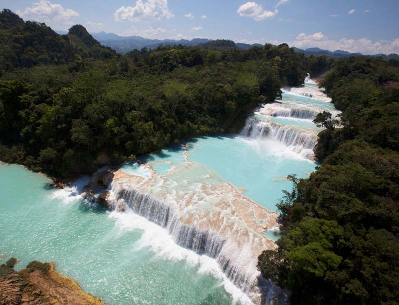 Cascadas de Agua Azul, Chiapas: el paraíso turquesa que parece irreal en medio de la selva mexicana