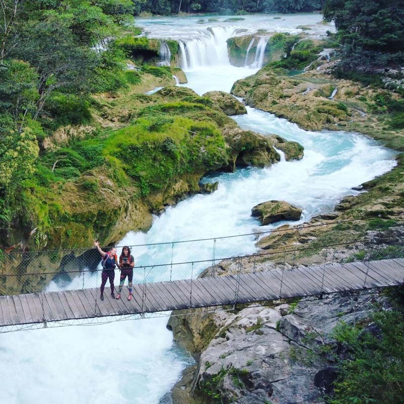 Entre nubes, selva y agua turquesa: descubre las impresionantes Cascadas Las Nubes en Chiapas