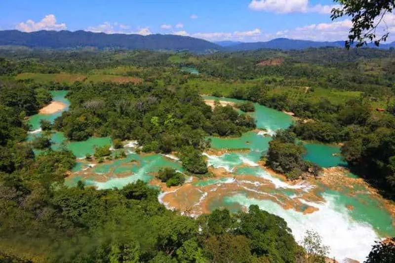 Entre nubes, selva y agua turquesa: descubre las impresionantes Cascadas Las Nubes en Chiapas