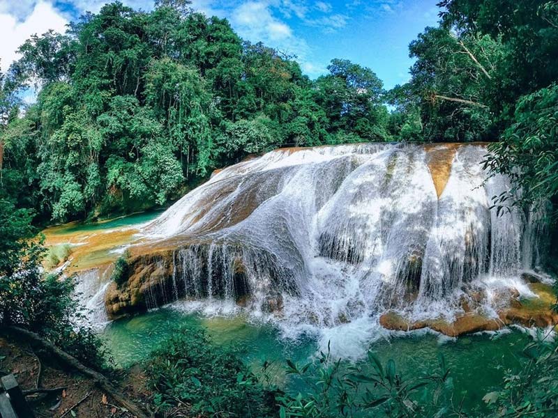 El rincón más hermoso de Chiapas: conoce las Cascadas Roberto Barrios