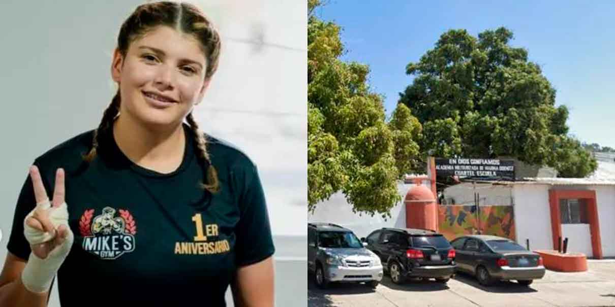 Dafne murió adentro de la academia militar