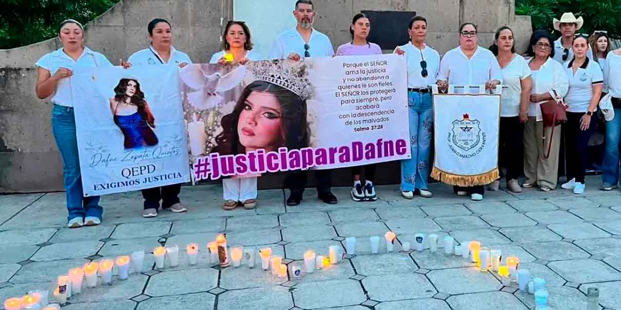Familiares y amigos exigen justicia por el caso de Dafne