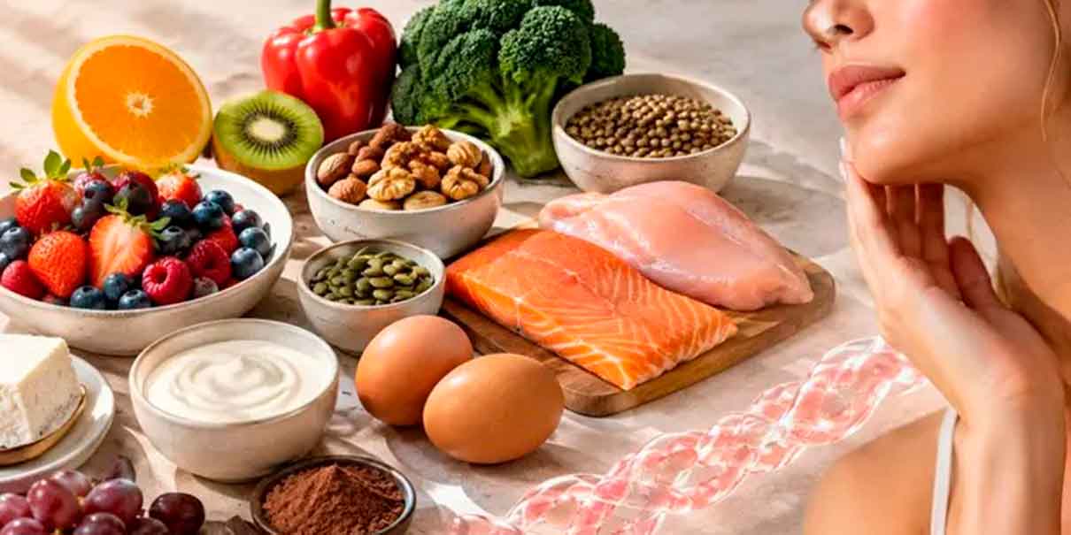 Cuidado de la piel a través de los alimentos