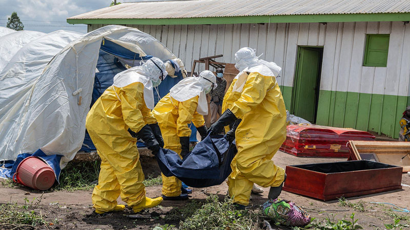 El brote de ébola en el Congo acumulaba 8 mil 728 casos confirmados y 4 mil 205 muertes al 6 de octubre.