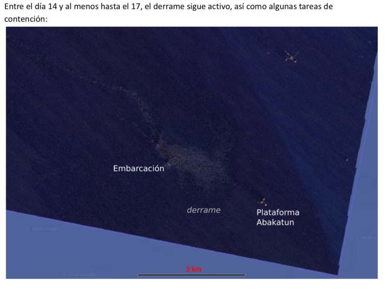 Ambientalistas alertan: autoridades conocían derrame en el Golfo y no actuaron