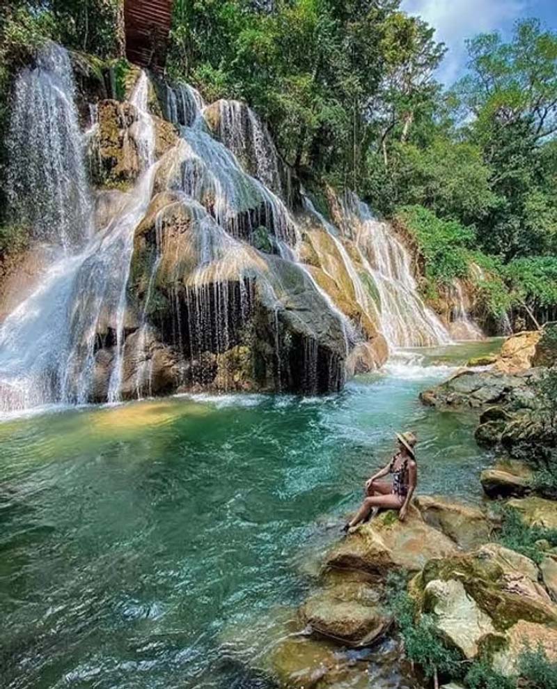 Así es El Chorreadero, el impresionante parque ecoturístico de Chiapas con grutas y pozas cristalinas