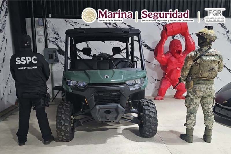 Cae empresario ligado a Rutilio Escandón; decomisan Ferrari, Lamborghini y Porsche