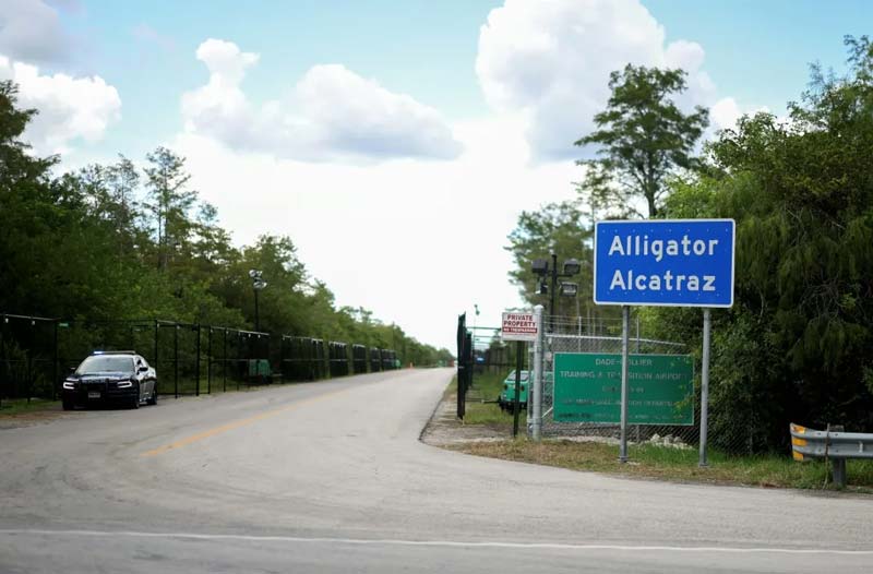 Cierra el polémico centro migrante “Alligator Alcatraz” tras críticas por derechos humanos