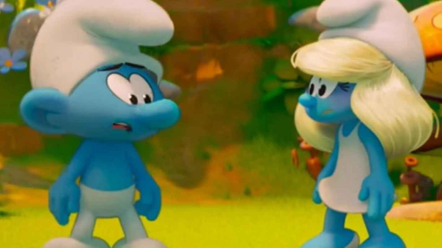 El mundo azul llega a los cines con la nueva historia animada de “Pitufos”