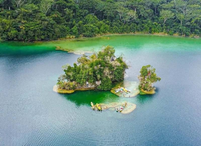 Laguna Miramar, Chiapas: historia maya, naturaleza y el increíble paisaje escondido en la Selva Lacandona