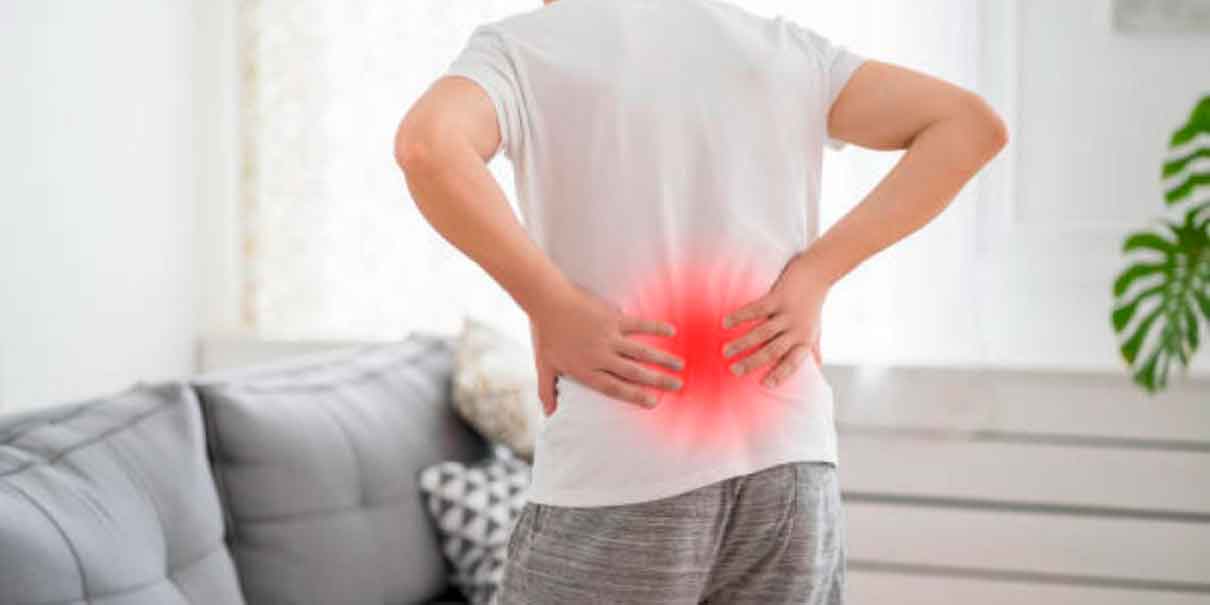 Intenso dolor en la espalda baja