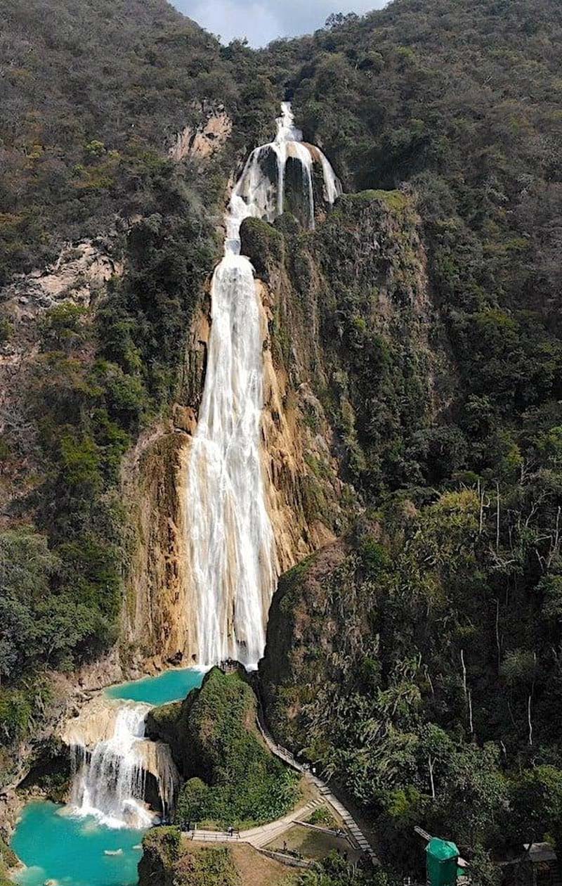El Chiflón, Chiapas: la joya de cascadas turquesa en el corazón de México