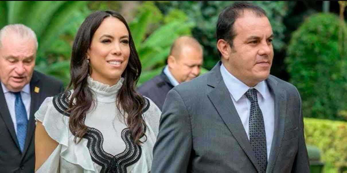 Cuauhtémoc Blanco y su esposa