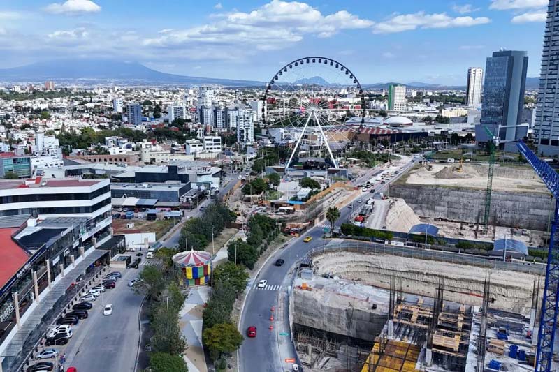 Estrella de Puebla: descubre la rueda panorámica más grande de México