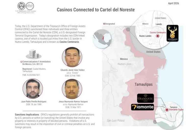 EU sanciona a abogado ligado a Morena por narconexos con el Cártel del Noreste