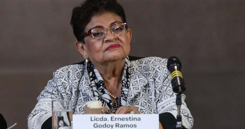 La fiscal Ernestina Godoy Ramos.