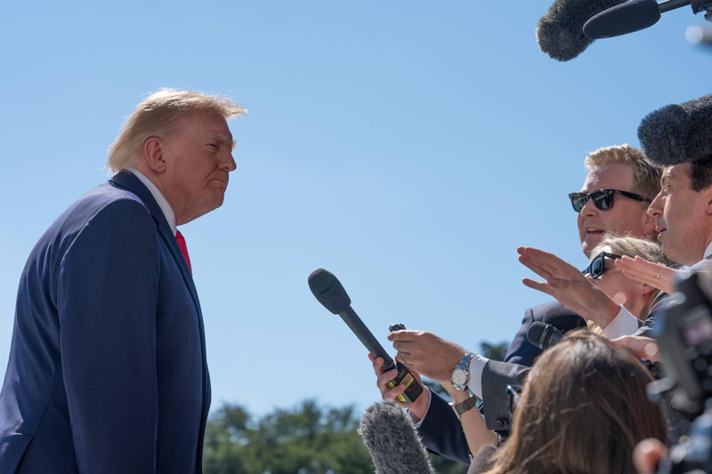 Trump permite la entrada del senador brasileño a Estados Unidos.