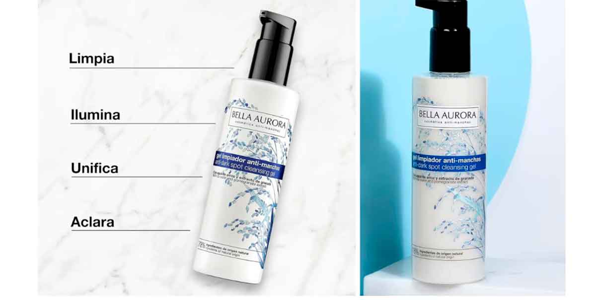 Gel limpiador antimanchas