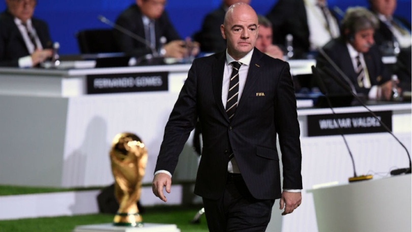 Gianni Infantino puso en tela de juicio su labor como presidente de la FIFA