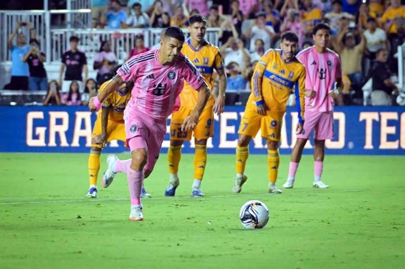 Inter Miami, sin Messi, elimina a Tigres y avanza a semifinales de la Leagues Cup 2025