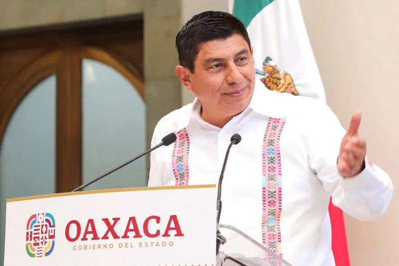 Salomón Jara, gobernador de Oaxaca.