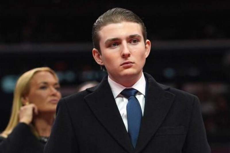 Barron Trump, hijo menor del presidente Donald Trump