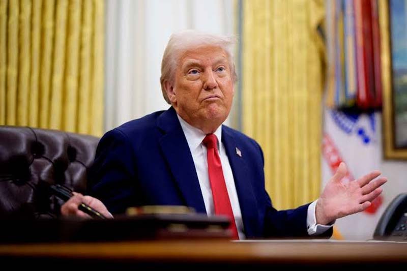 El presidente de Estados Unidos, Donald Trump.